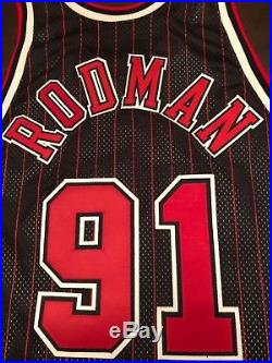 Dennis Rodman 1995-96 Pro Cut Team game Issued Chicago Bulls Jersey 46+3 RARE