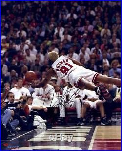 Dennis Rodman Chicago Bulls Champion Pro Cut Jersey 46+3 Game Issued Game Worn