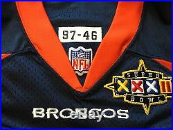 Denver Broncos Terrell Davis 1997 Nike Game Issued Jersey SB XXXII MVP