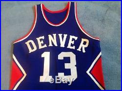 Denver Nuggets 1974-75 ABA Game Issued Jersey
