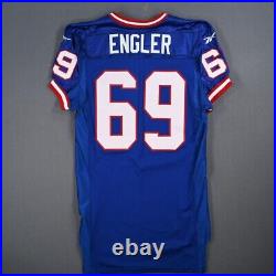 Derek Engler New York Giants Authentic Team Issued Game Jersey NFL Wisconsin