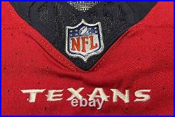 Derek Rivers Houston Texans NFL Team Issued Battle Red Jersey (Youngstown State)