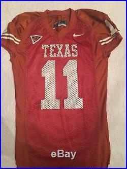 Derrick Johnson University of Texas Longhorns Game Issued Jersey worn used