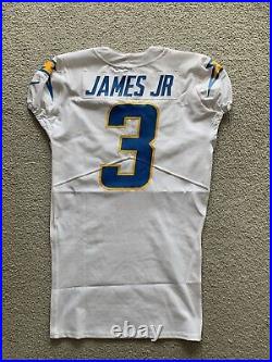 Derwin James Jr. #3 Los Angeles Chargers Team-Issued NFL Football Jersey Away