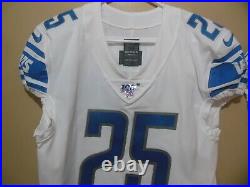 Detroit Lions 100TH ANNIVERSARY Game Issued NFL Football Jersey