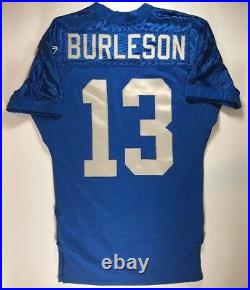Detroit Lions 2010 Nate Burleson Game Issued Thanksgiving Throwback Jersey 42
