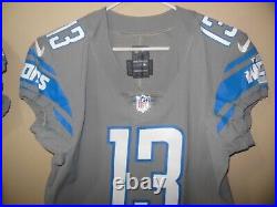 Detroit Lions 2020 Game Issued NFL Football Jersey