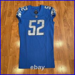 Detroit Lions Game Issued NFL Jersey Nike Antwione Williams 2017 Season