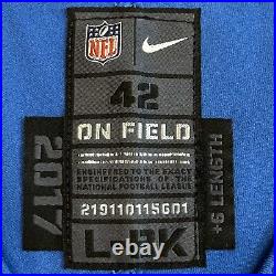 Detroit Lions Game Issued NFL Jersey Nike Antwione Williams 2017 Season