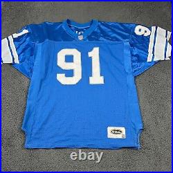 Detroit Lions Game Used Jersey Robert Porcher 91 Wilson 52 Authentic Issued