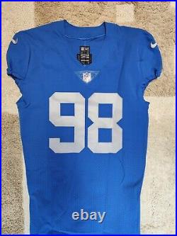 Detroit Lions, Player Issue Jersey, Griffen, 98