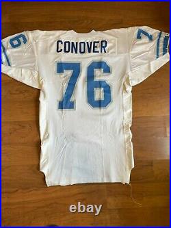 Detroit Lions Scott Conover Game Issued Jersey #76 Size 50