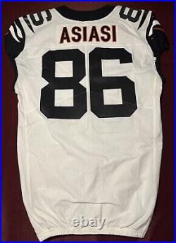 Devin Asiasi Cincinnati Bengals NFL Team Issued White Alt Game Jersey (UCLA)