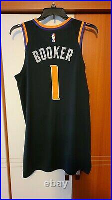 Devin Booker 2017-18 Phoenix Suns Game Issued Nike Statement Authentic Jersey
