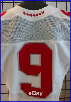 Devin Smith Ohio State Buckeyes Nike game issued jersey Michigan game PSA/dna
