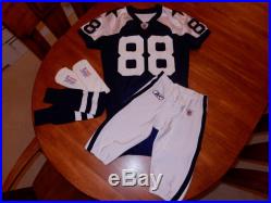 Dez Bryant 2010 Game Issued Jersey & Pants with Socks Small Hole on Shoulder