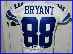 Dez Bryant Game Used / issued Dallas Cowboys Jersey 2015-40 SKILL