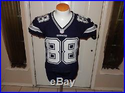 Dez Bryant Nike Game Issued Jersey Dallas Cowboys COA 2012 38 SKILL