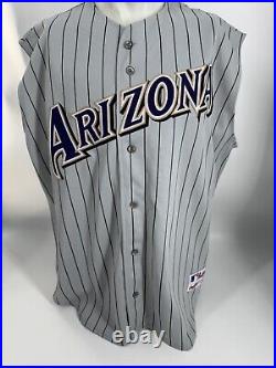 Diamondbacks Arizona Dbacks Authentic Team ISSUED JERSEY WORLD CHAMPIONS 2001