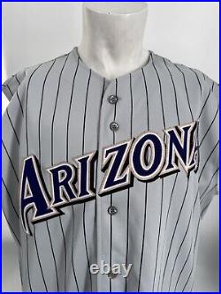 Diamondbacks Arizona Dbacks Authentic Team ISSUED JERSEY WORLD CHAMPIONS 2001