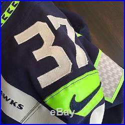 Dion Bailey Game Issued not used SB 49 Jersey Seattle Seahawks COA