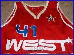 Dirk Nowitzki game issued Pro Cut Jersey All Star Houston 2006