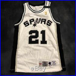 Dominique Wilkins 96/97 Spurs Champion Jersey Game Worn Issued Pro Cut
