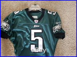 Donovan McNabb Game Used Worn Issued Signed Jersey Autograph Philadelphia Eagles