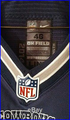 Doug Free Dallas Cowboys Game Issued Nike Jersey Size 46