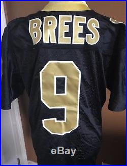 Drew Brees 2010 New Orleans Saints Team Issued Jersey Game Worn / Used