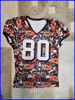 Dwayne Bowe, Cleveland Browns, Player Issue Camo Practice Jersey, Signed