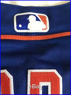 Dwight Gooden size 48 #16 2016 New York Mets game Issue jersey Home Alt MLB