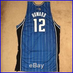 Dwight Howard Game Issued Autographed Orlando Magic Jersey Adidas 52 NBA
