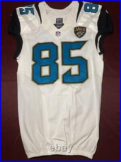 E. J. Bibbs Jacksonville Jaguars NFL Team Issued Game Jersey (Iowa State)