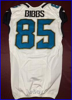 E. J. Bibbs Jacksonville Jaguars NFL Team Issued Game Jersey (Iowa State)