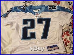 Eddie George Tennessee Titans NFL Retirement Game Issued Jersey Size 46