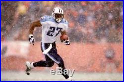 Eddie George Tennessee Titans NFL Retirement Game Issued Jersey Size 46