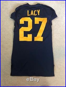 Eddie Lacy Green Bay Packers Team Issue Jersey Not Game Used Worn Throwback