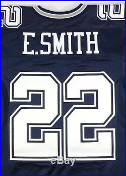 Emmitt Smith 2001 Dallas Cowboys Team Game Issued Home Reebok Jersey
