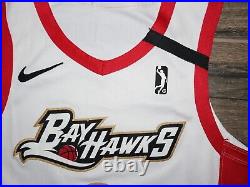 Erie Bayhawks NBA G League Game Issue Player Cut Jersey Nike 46 Authentic Sewn