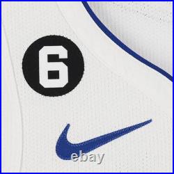Eugene Omoruyi Detroit Pistons Player-Issued #97 White Jersey from Item#12807424