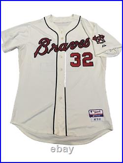 Evan Gattis Team Issued Atlanta Braves Jersey