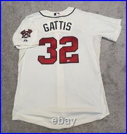 Evan Gattis Team Issued Atlanta Braves Jersey