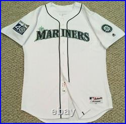 FELIX HERNANDEZ #34 size 48 2017 Seattle Mariners game used jersey issue 40 MLB