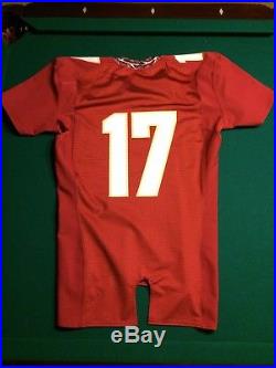 FSU Florida State Seminoles Nike Game Issued Jersey #17 SZ46 RETIRED NUMBER