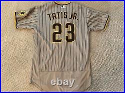 Fernando Tatis Jr #23 San Diego Padres 2020 Game Issued/used Jersey Team Tags