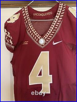 Florida State Seminoles Authentic Game Issued Jersey sz 46