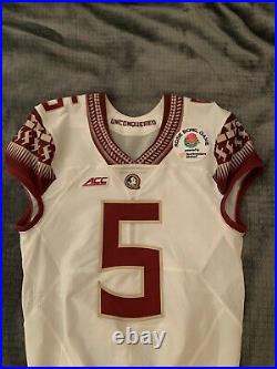 Florida State Seminoles Authentic Team/Game Issued #5 Jersey sz 44s