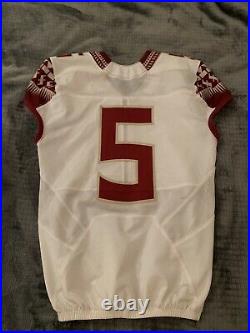 Florida State Seminoles Authentic Team/Game Issued #5 Jersey sz 44s