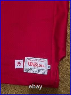 Football jersey game issue. Kansas City Chiefs. #56. New without tag. NFL Wilson